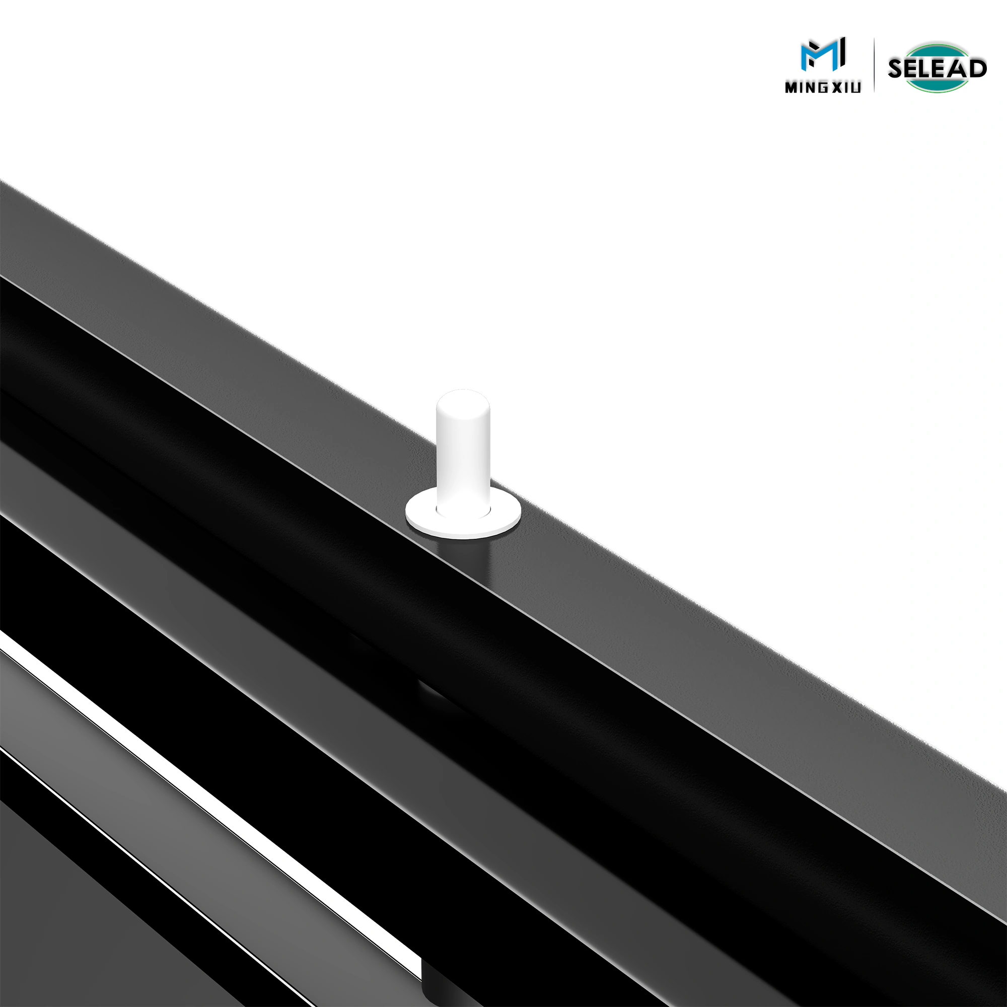 SE-OBB-P1 gas strut damping detail for smooth lid opening