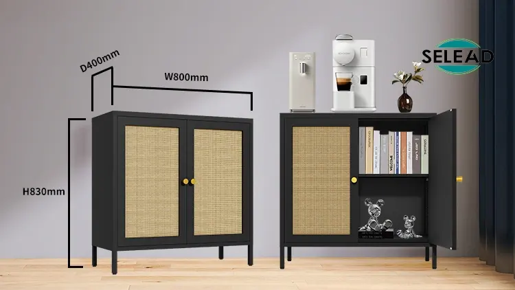 Steel cabinet size dimensions width 800 depth 400 height 830